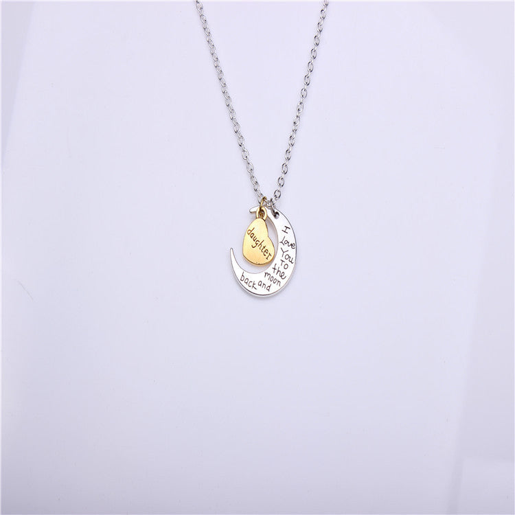 Valentine's Day Gift Moon Sun Necklace - Oh Yours Fashion - 5