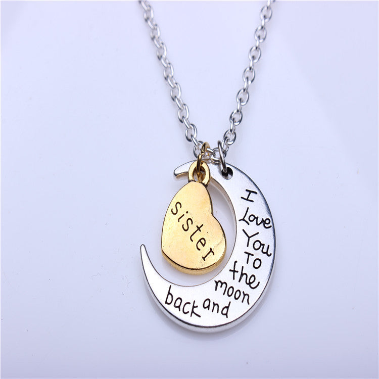 Valentine's Day Gift Moon Sun Necklace - Oh Yours Fashion - 10