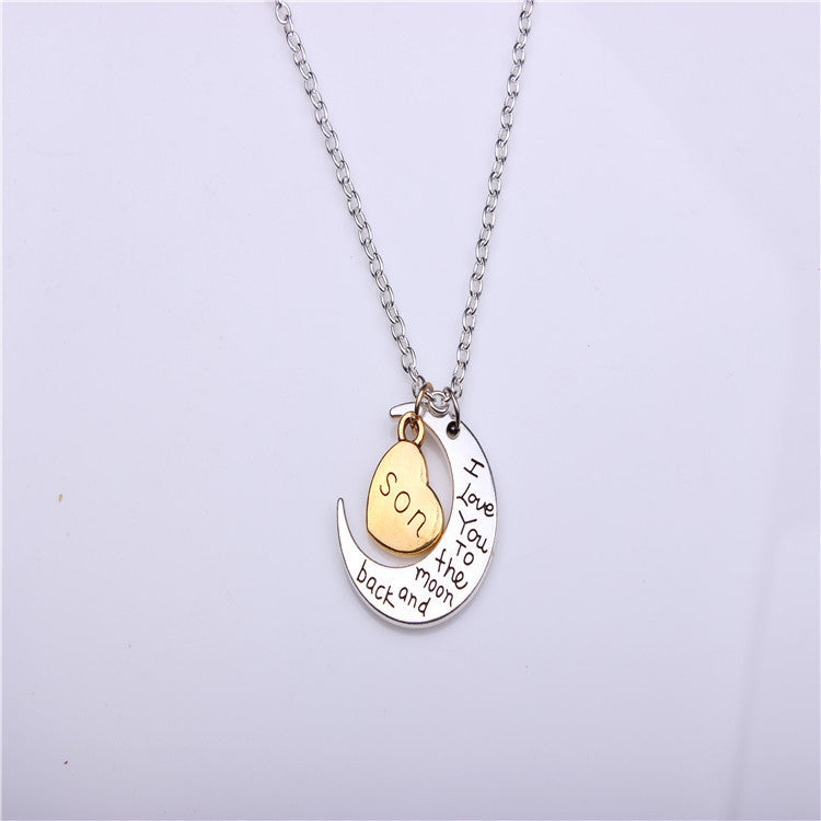 Valentine's Day Gift Moon Sun Necklace - Oh Yours Fashion - 11