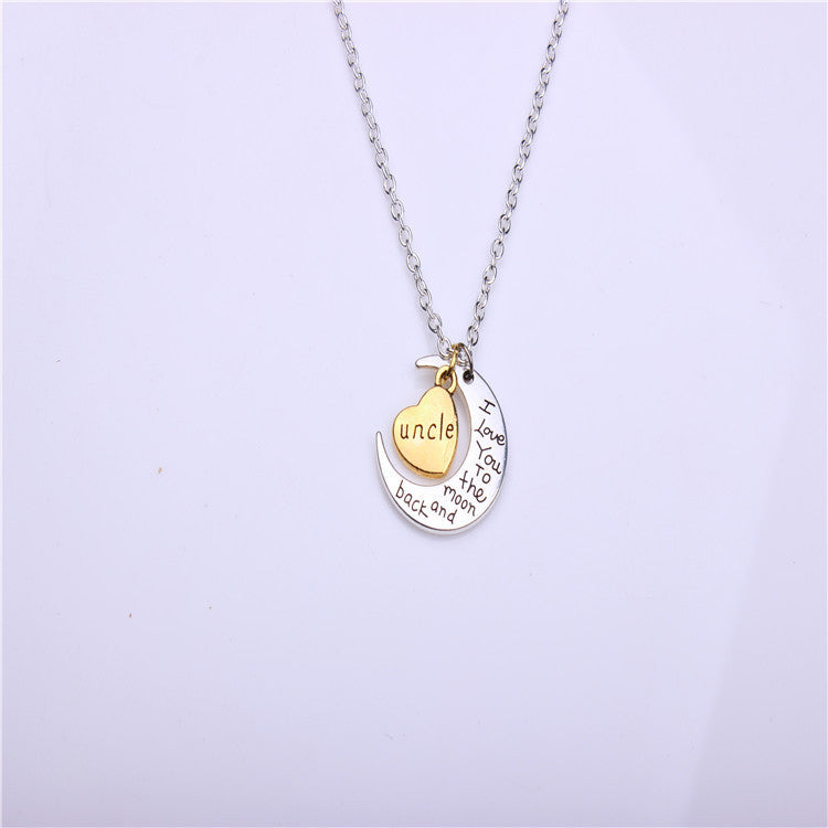 Valentine's Day Gift Moon Sun Necklace - Oh Yours Fashion - 12