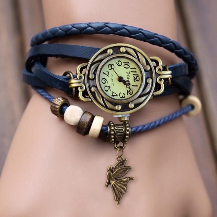 Weave Leather Bracelet Wrist Watch - OhYoursFashion - 7
