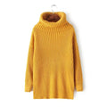 Lapel Pullover Loose High Collar Solid Sweater - Oh Yours Fashion - 13