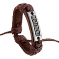 BESTFRIEND Woven Leather Bracelet - Oh Yours Fashion - 1