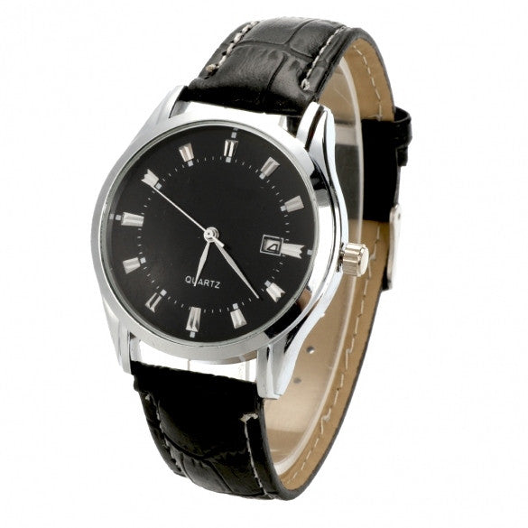 New Man / Men's Quartz Wrist Watches With Auto Date Display Function - Oh Yours Fashion - 1