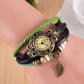 Hollow Out Leaf Multilayer Watch - Oh Yours Fashion - 4