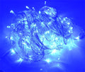 10M 100 LED Blue Lights Decorative Christmas Party Festival Twinkle String Lamp Bulb With Tail Plug 220V EU - Oh Yours Fashion - 4