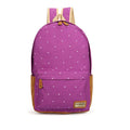 Polka Dot Candy Color Canvas Backpack School Bag - Oh Yours Fashion - 5