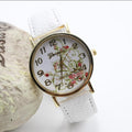 Classic Flower Print Leather Watch - Oh Yours Fashion - 2