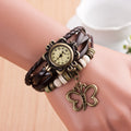 Hollow Out Butterfly Multilayer Watch - Oh Yours Fashion - 5