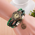 Peace Mark Multilayer Bracelet Watch - Oh Yours Fashion - 3