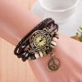 Peace Mark Multilayer Bracelet Watch - Oh Yours Fashion - 5