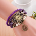 Peace Mark Multilayer Bracelet Watch - Oh Yours Fashion - 2