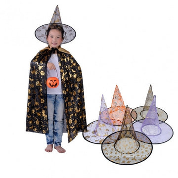 Fashion Wicked Witch Sorceress Hat Halloween Costume Fancy Accessory Adult Women - Oh Yours Fashion