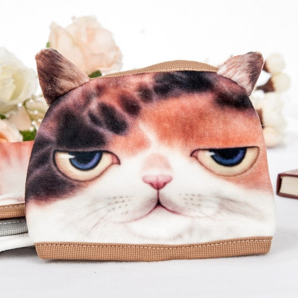 Korean Style New Fashion Casual Leisure Sport Bicycle Outdoor 3D Pet Cat Cartoon Pattern Anti-Dust Face Mask - Oh Yours Fashion