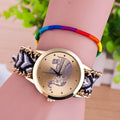 Hand-woven Elephant Rope Bracelet Watch - Oh Yours Fashion - 12