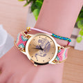 Hand-woven Elephant Rope Bracelet Watch - Oh Yours Fashion - 8