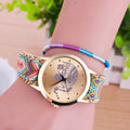 Hand-woven Elephant Rope Bracelet Watch - Oh Yours Fashion - 6