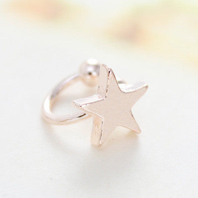 Fashion Cute Star Heart Ear Bones Clip - Oh Yours Fashion - 3