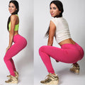 Candy Color Sport High Elastic Yoga Sport Pants - OhYoursFashion - 12