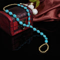 Blue Tophus Beads Single Anklet - Oh Yours Fashion - 5