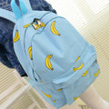 Lovely Korean Canvas Casual Backpack Bag - Oh Yours Fashion - 7