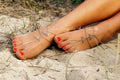 Chinese Knot Multilayer Anklet - Oh Yours Fashion - 3