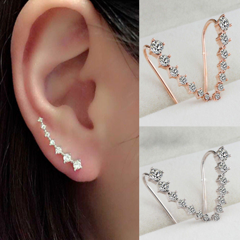 Fashion 7 Diamond Beautiful Earring - Oh Yours Fashion - 1