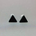 Triangle Geometry Stereo Stud Earrings - Oh Yours Fashion - 2