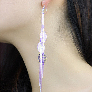 Exaggerated Crystal Tassels Party Earrings - Oh Yours Fashion - 2