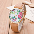 Floral Print Crystal Fashion Watch - Oh Yours Fashion - 10