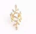 Cute Flower Leaves Earring Clip - Oh Yours Fashion - 2