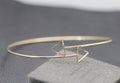 Simple Fashion Hollow Triangle Arm Bracelet - Oh Yours Fashion - 3