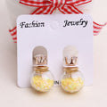 Fashion Glass Ball Color Star Earring - Oh Yours Fashion - 7