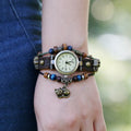 Punk Beaded Skull Cat Watch - Oh Yours Fashion - 1