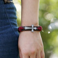Personality Cross Woven Bracelet - Oh Yours Fashion - 5
