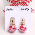 Fashion Glass Ball Color Star Earring - Oh Yours Fashion - 6