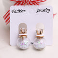 Fashion Glass Ball Color Star Earring - Oh Yours Fashion - 10