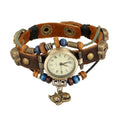 Punk Beaded Skull Cat Watch - Oh Yours Fashion - 2
