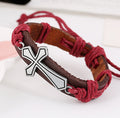 Personality Cross Woven Bracelet - Oh Yours Fashion - 1