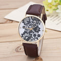 Black Floral Print Watch - Oh Yours Fashion - 11