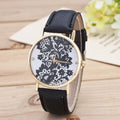 Black Floral Print Watch - Oh Yours Fashion - 5