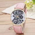 Black Floral Print Watch - Oh Yours Fashion - 10