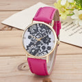 Black Floral Print Watch - Oh Yours Fashion - 6