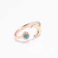 Deer Head Triangle Moon Free Combination Ring Set - Oh Yours Fashion - 4