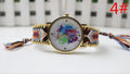 Color Matching Spinning Butterfly Flower Print Watch - Oh Yours Fashion - 7