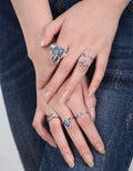 Exaggerate Elephant Snake Multi Combination Rings - Oh Yours Fashion - 6