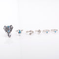 Exaggerate Elephant Snake Multi Combination Rings - Oh Yours Fashion - 4