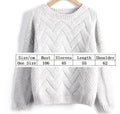 Scoop Pull Over Knitting Sweater - Oh Yours Fashion - 5