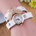 Crystal Butterfly Bracelet Watch - Oh Yours Fashion - 2