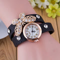 Crystal Butterfly Bracelet Watch - Oh Yours Fashion - 7